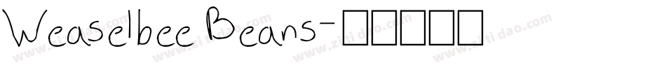 Weaselbee Beans字体转换